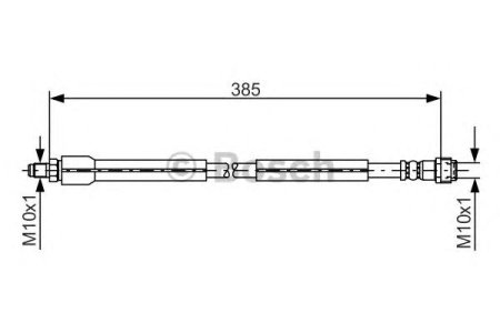 Przewód hamulcowy giętki BOSCH 1987476949 