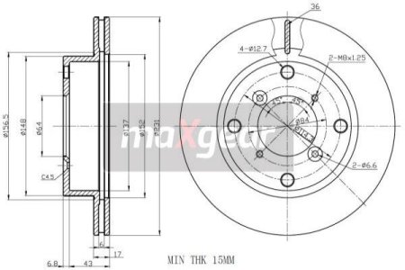 TARCZA HAM. SUZUKI P. ALTO/SWI