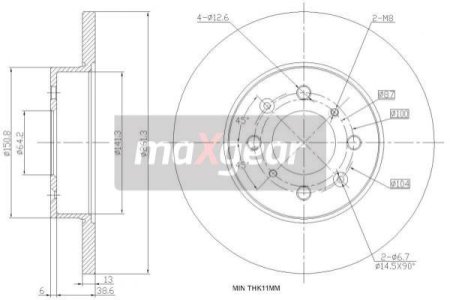 TARCZA HAM. ROVER P. 25/45