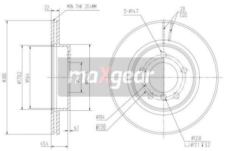 TARCZA HAM. BMW P. E46/Z3 98-