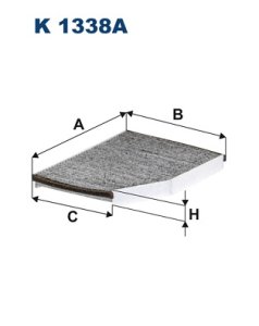 Filtr kabinowy FILTRON K1338A CUK29007