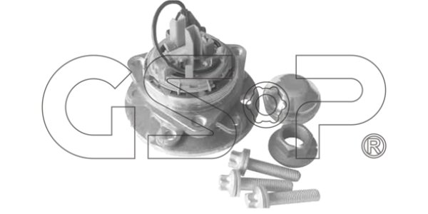 Łożysko. zestaw naprawczy piasty GSP 9330021K 1603295