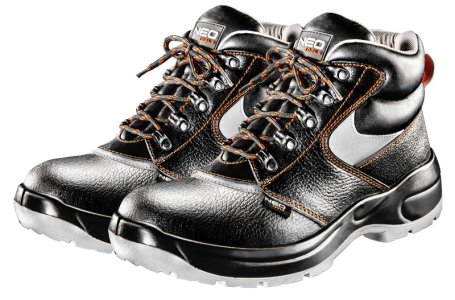 TRZEWIKI ROBOCZE, SKÓRZANE, ROZMIAR 43, CE