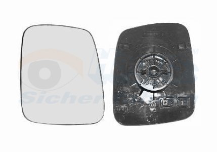 WKŁAD LUSTERKA VAN WEZEL 5874832 701857522L VW