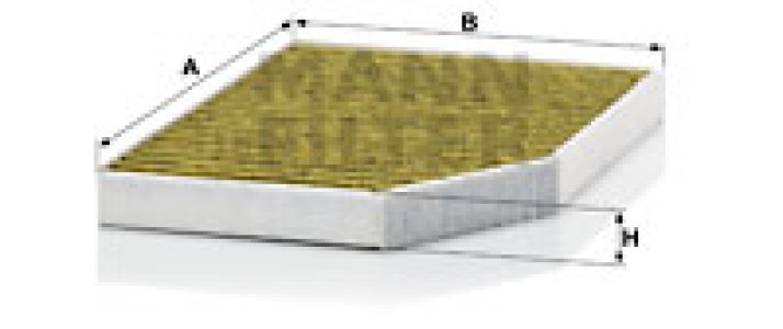 FILTR POWIETRZA KABINOWY MANN-FILTER FP30007 1 FP30007 FRECIOUSPLUS BMW