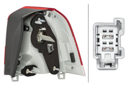 LAMPA TYLNA ZESPOLONA HELLA 2VA011527031 31395959