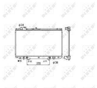 Chłodnica silnika NRF 53467 1640046570