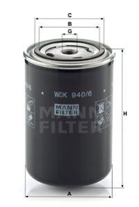 FILTR PALIWA MANN-FILTER WDK9406