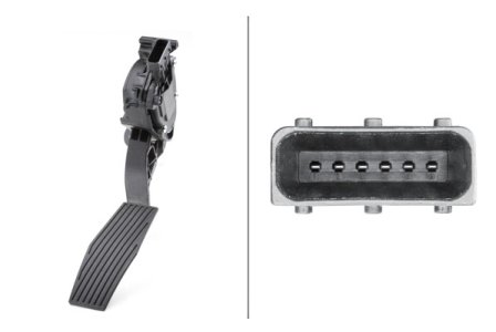 CZUJNIK POŁOŻENIA PEDAŁU GAZU HELLA 6PV009765701 13237352 CHEVROLET OPEL