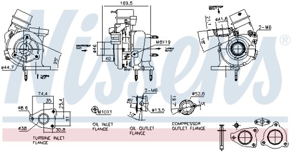 TURBOSPRĘŻARKA MERCEDES NISSAN OPEL RENAULT