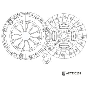 Zestaw sprzęgła BLUE PRINT ADT330278 3125059635