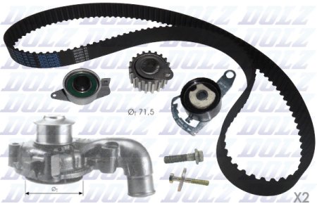 ZESTAW ROZRZĄDU Z PASKIEM + POMPA WODY FORD