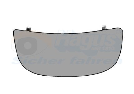 WKŁAD LUSTERKA VAN WEZEL 4394834 7701052626 RENAULT OPEL