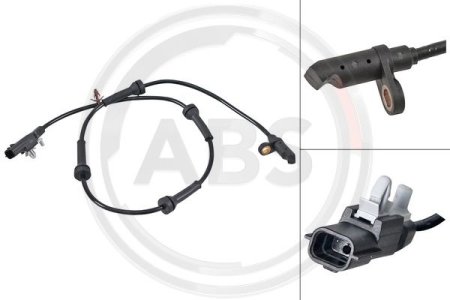 CZUJNIK ABS NISSAN X-TRAIL 4X4  14- TYŁ