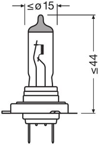 ŻARÓWKA H18 12V 65W