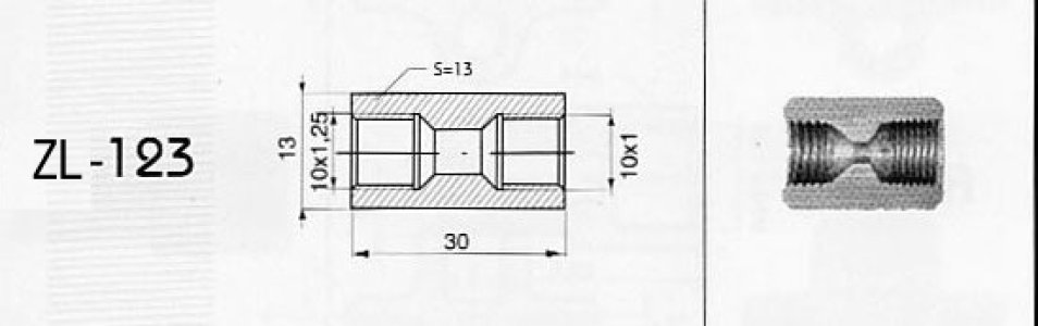 ZŁĄCZKA 10/1 10/1,25 WP ZL123 