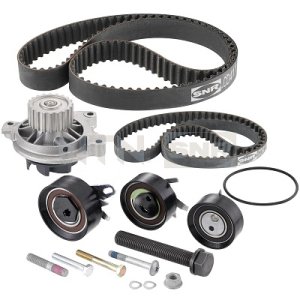 ZESTAW ROZRZĄDU + POMPA WODY SNR KDP457380 074198119Q VW