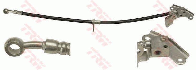 Przewód hamulcowy giętki TRW PHD583 01464SAAG01
