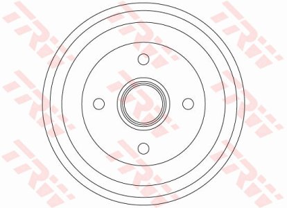Bęben hamulcowy TRW DB4308MR 1151001