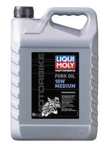 OLEJ RACING FORK 10W MEDIUM 5L LIQUI MOLY 1606  (ASORT MOTOCYKL)