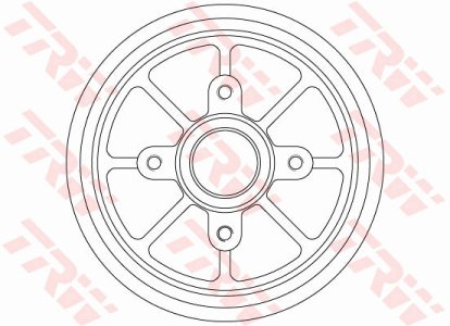 Bęben hamulcowy TRW DB4310MR 424746