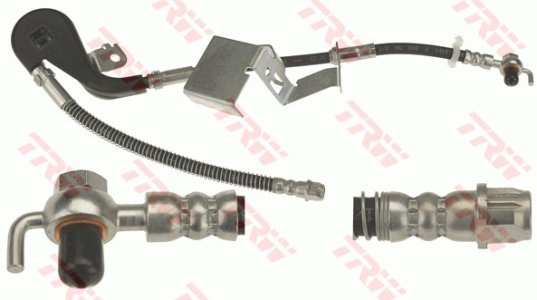 Przewód hamulcowy giętki TRW PHD976 