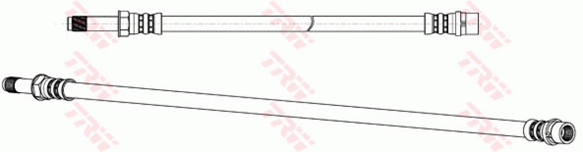 Przewód hamulcowy giętki TRW PHB579 