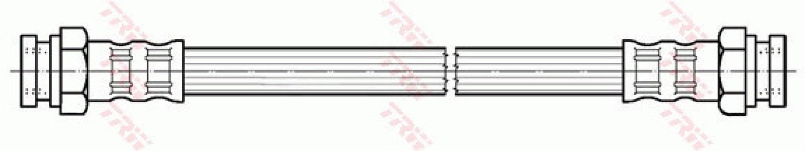 Przewód hamulcowy giętki TRW PHA539 