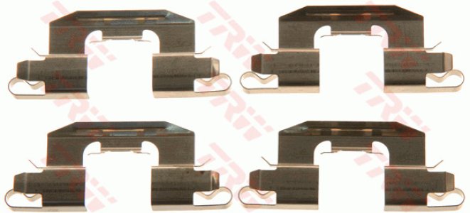 Zestaw montażowy klocków hamulcowych TRW PFK567 4100961000