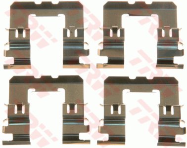 Zestaw montażowy klocków hamulcowych TRW PFK568 4100962000