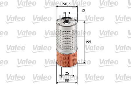 Filtr oleju VALEO 586546 PF10551N