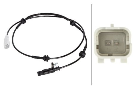 Czujnik ABS HELLA 6PU 010 039-801 4545H5 PEUGEOT