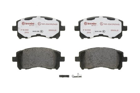 Klocki hamulcowe BREMBO P78010X 26296AC040 SUBARU FORESTER 97-02