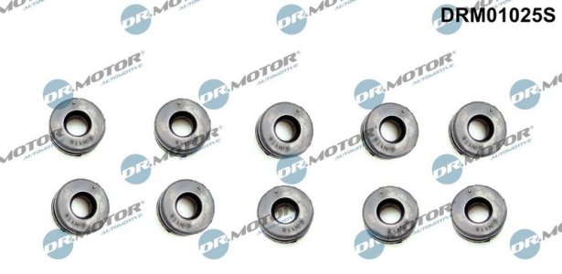 ZESTAW ODBOJNIKÓW GUMOWYCH OSŁONY SILNIKA (10SZT)