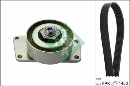 ZESTAW PASKA KLINOWEGO WIELOROWKOWEGO CITROEN PEUG