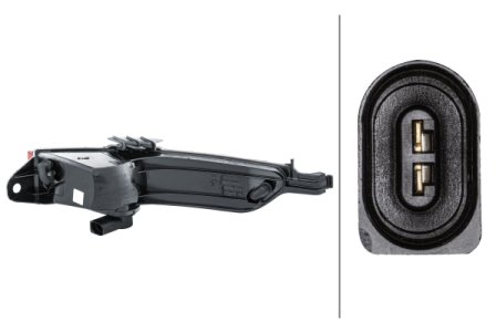 LAMPA PRZECIWMGŁOWA HELLA 2NE010344171 7P6945701D TYLNA