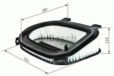 Filtr powietrza BOSCH F026400366 C36014