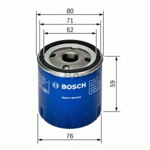 Filtr oleju BOSCH F026407055 W772