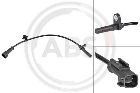 Czujnik ABS A.B.S. 30188 1817686 FORD TRANSIT 13- tył