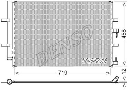 CHŁODNICA KLIMATYZACJI FORD