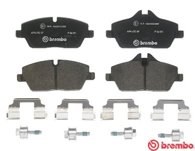 Klocki hamulcowe BREMBO P06091 34116862309