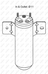 Osuszacz klimatyzacji NRF 33162 JRJ100760