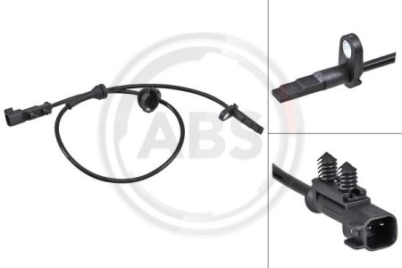 Czujnik ABS A.B.S. 30180 600636600B TESLA MODEL S 12- tył