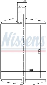 Nagrzewnica NISSENS 71748 1011670