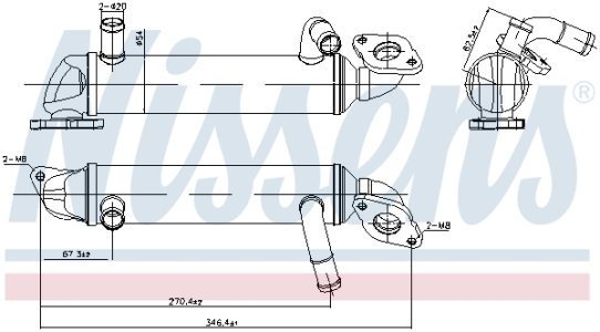 ZAWÓR RECYRKULACJI SPALIN VW