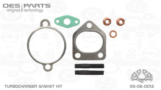 ZESTAW MONTAŻOWY TURBOSPRĘŻARKI BMW