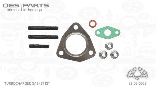 ZESTAW MONTAŻOWY TURBOSPRĘŻARKI OPEL