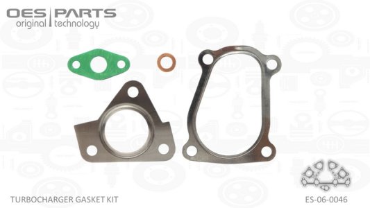 ZESTAW MONTAŻOWY TURBOSPRĘŻARKI RENAULT