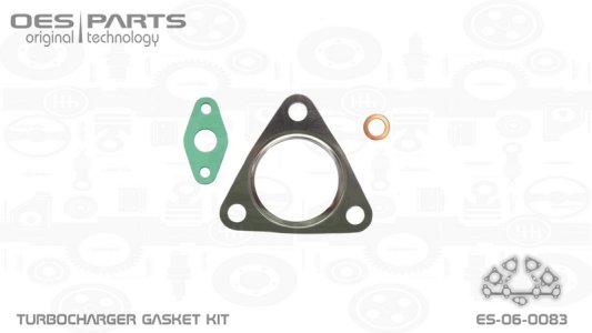 ZESTAW MONTAŻOWY TURBOSPRĘŻARKI CITROEN