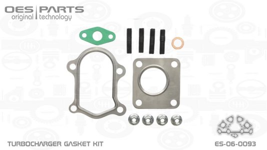 ZESTAW MONTAŻOWY TURBOSPRĘŻARKI FIAT